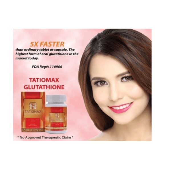 Tatiomax 1600mg Skin Whitening Pills