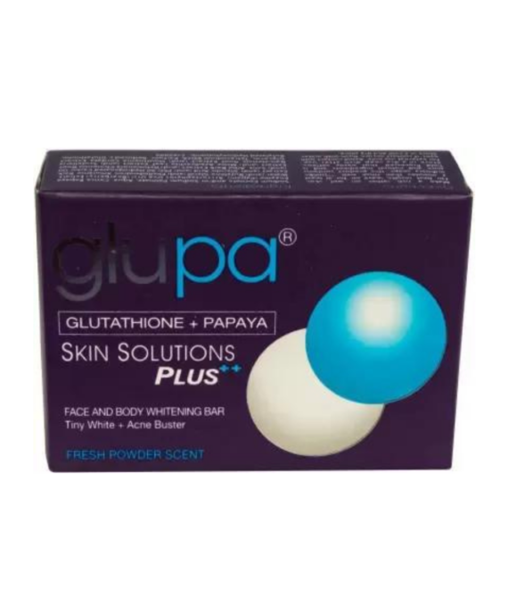glupa Glutathione + Papaya Skin Solution Plus Whitening Soap