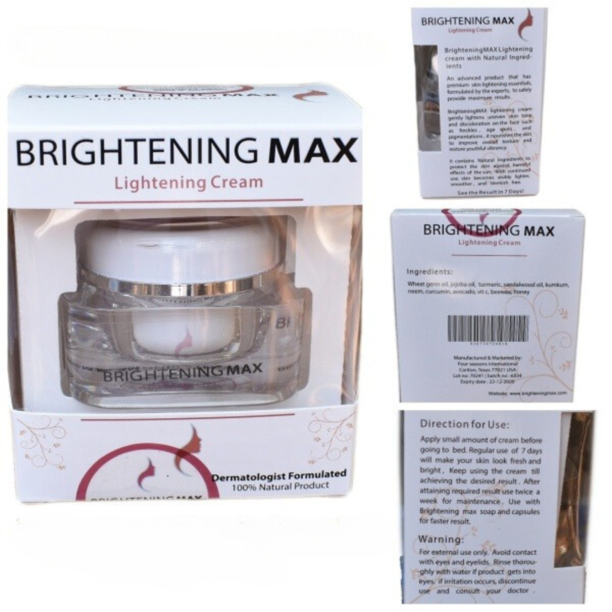 Brightening Max Glutathione Cream