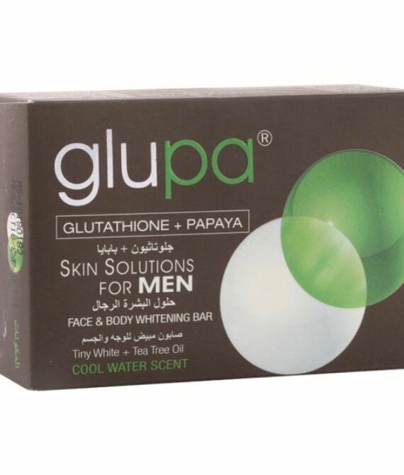Glupa Glutathione Plus Papaya Skin Solution For Men Soap 135g