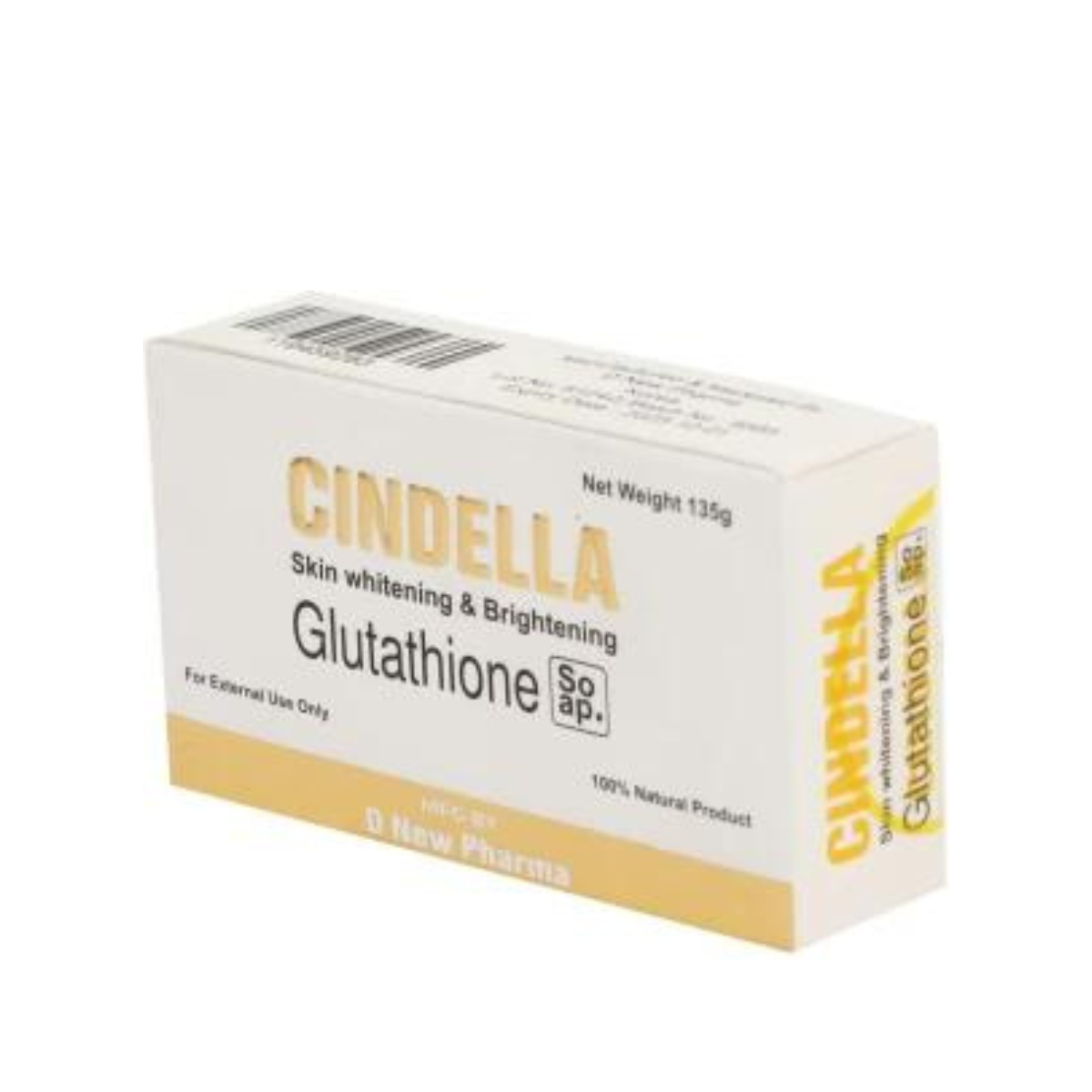 Cindella Glutathione skin whitening and lightening Soap(135 gm)