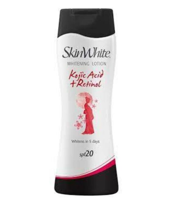 Skin White Whitening Lotion Kojic Acid + Retinol