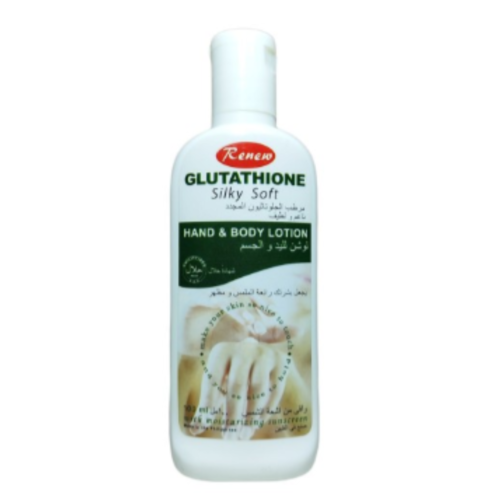 Glutathione Silky Soft Hand & Body Renew Lotion - Suitable for All Skin Types - 100ml