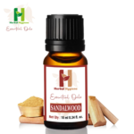 Sandalwood Essential Oil - 100% Pure & Natural | Aromatherapy & Skin Care Oil - 10ml