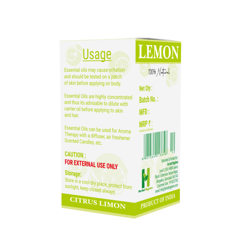 Lemon Essential Oil by Herbal Hygiene