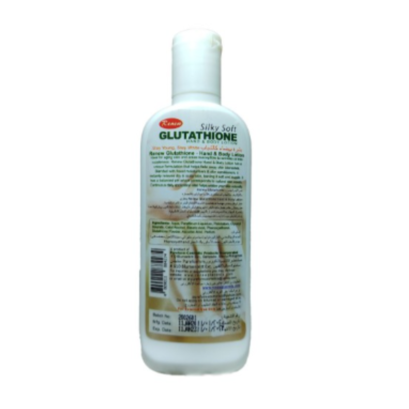 Renew Glutathione Silky Soft Hand & Body Lotion - 100ml | Nourishing Formula for All Skin Types