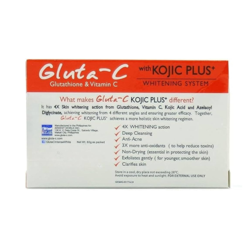 Gluta-C with Kojic Plus Soap – Deep Cleansing with Glutathione & Vitamin C